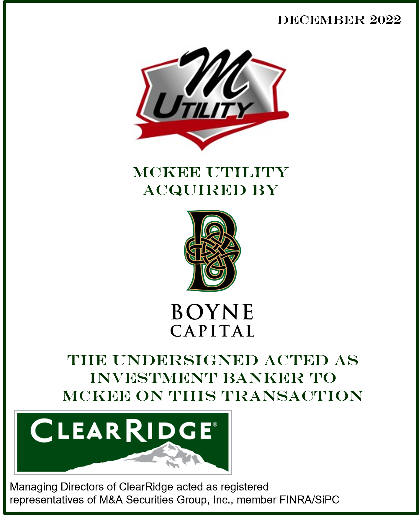 McKee Boyne ClearRidge