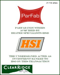 Heater Specialists Acquires ParFab Industries